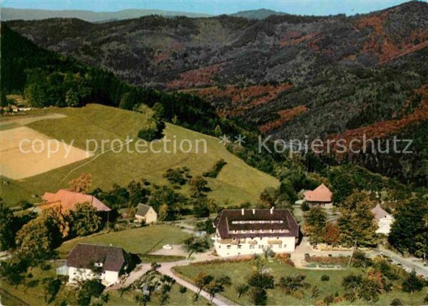 Langackern Horben Fliegeraufnahme Gasthaus Hotel z