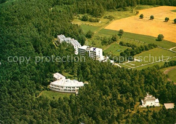 Bad Kissingen Fliegeraufnahme Deegenberg Sanatorium