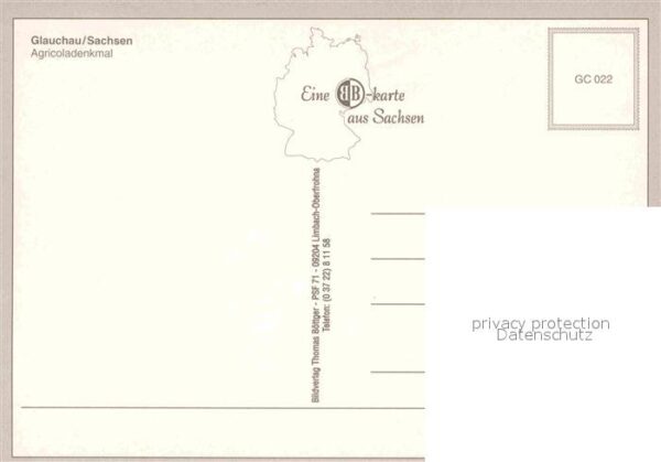 Glauchau Agricoladenkmal – Bild 2