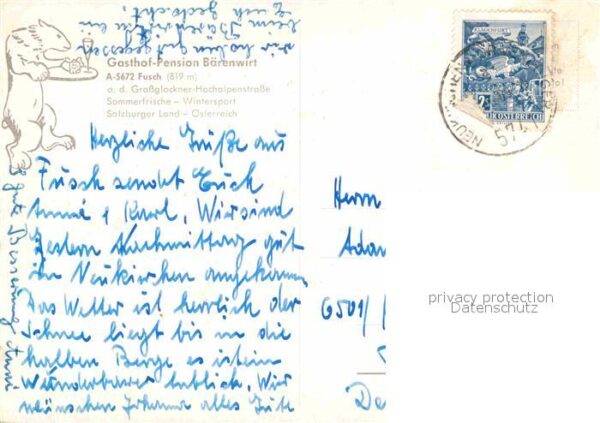 Fusch Grossglocknerstrasse Gasthaus Pension Bärenwirt – Bild 2