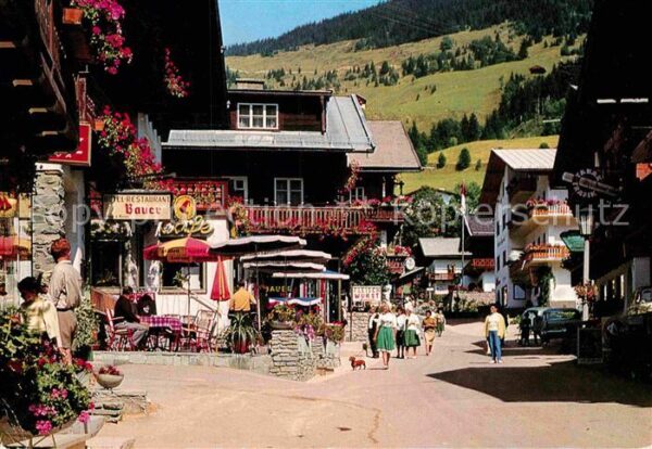 Saalbach-Hinterglemm Ortspartie