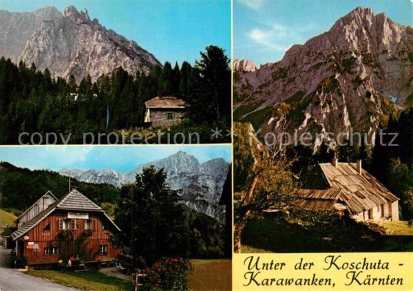 Kaernten Unter der Koschuta Karawanken
