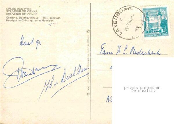 Wien Grinzing Beethovenhaus Heiligenstadt – Bild 2