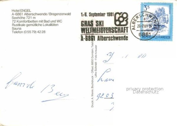 Alberschwende Hotel Engel Sessellift – Bild 2