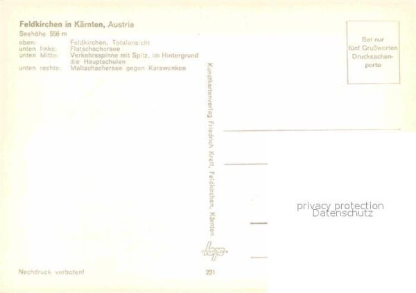 Feldkirchen Kaernten Flatschmachersee Spitz Maltschachersee – Bild 2