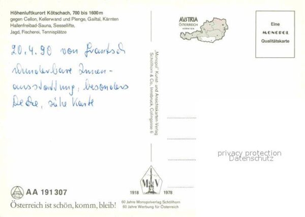 Koetschach-Mauthen Kaernten gegen Cellon Kellerwand Plenge Gailtal – Bild 2