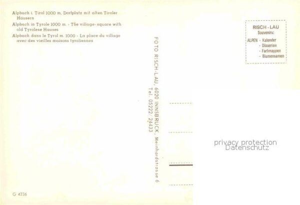 Alpbach Dorfplatz mit alten Tiroler Häusern – Bild 2