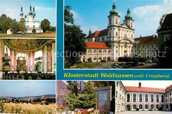 Waldsassen Klosterstadt  Kirche