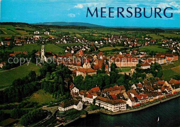 Meersburg Bodensee Fliegeraufnahme