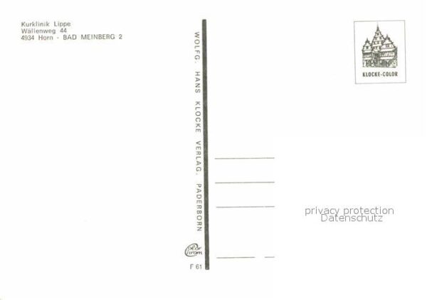 Bad Meinberg Kurklinik Lippe Restaurant Hallenbad – Bild 2
