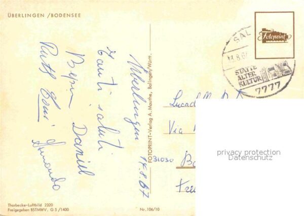 Ueberlingen Bodensee Fliegeraufnahme – Bild 2