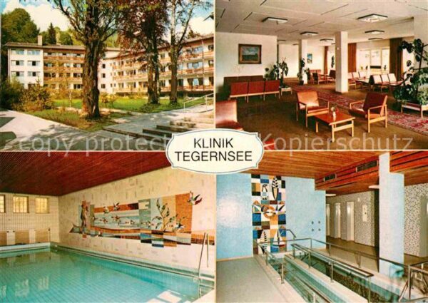 Tegernsee Klinik Tegernsee Foyer Hallenbad Wasser