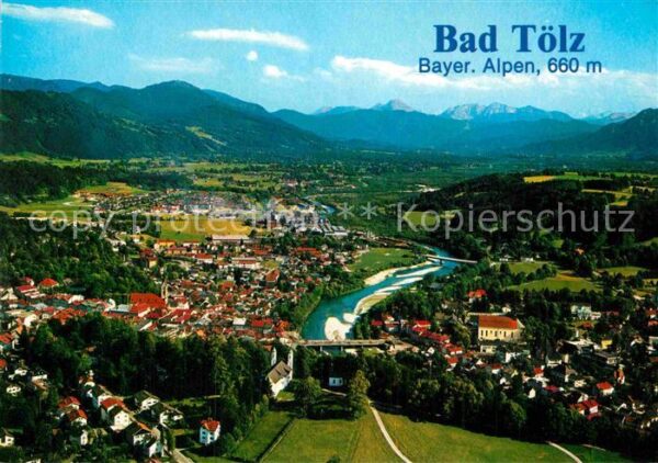 Bad Toelz Fliegeraufnahme