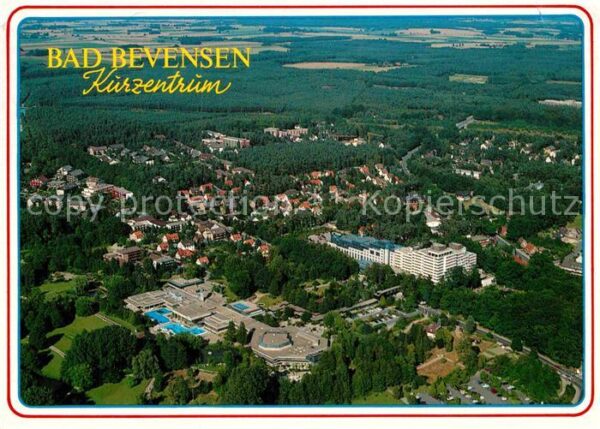 Bad Bevensen Kurzentrum Fliegeraufnahme