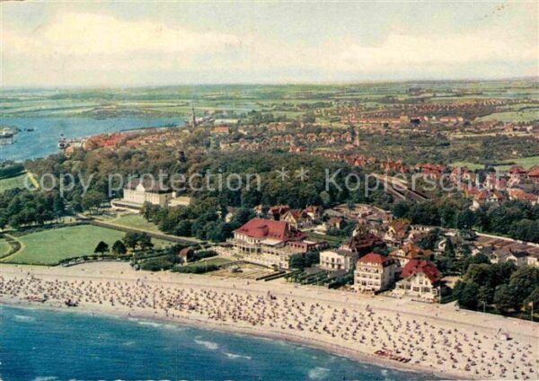 Travemuende Ostseebad Fliegeraufnahme
