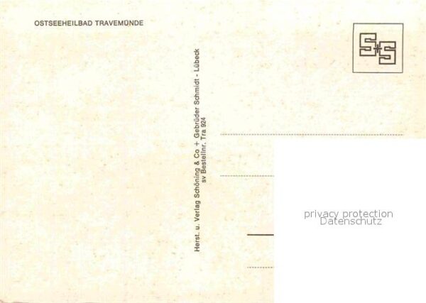 Travemuende Ostseebad Fliegeraufnahme – Bild 2