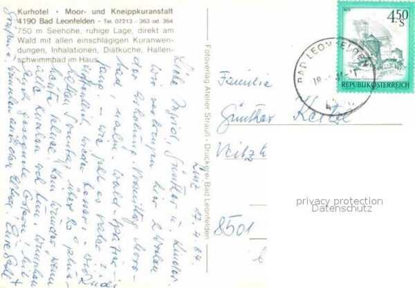 Bad Leonfelden Moor und Kneippkuranstalt Wassertreten – Bild 2
