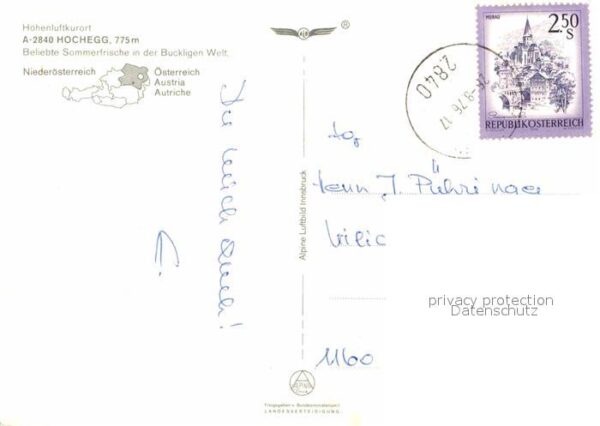 Hochegg Fliegeraufnahme – Bild 2
