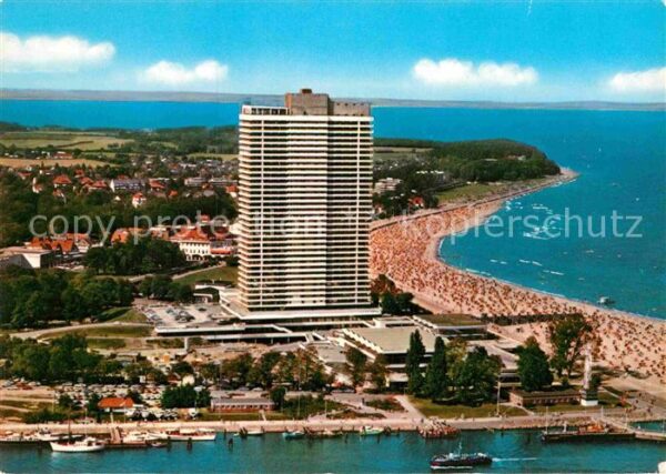 Travemuende Ostseebad Fliegeraufnahme
