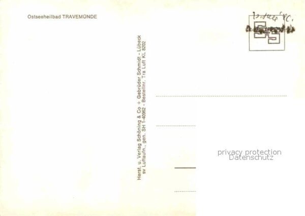 Travemuende Ostseebad Fliegeraufnahme – Bild 2