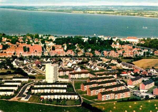 Travemuende Ostseebad Fliegeraufnahme