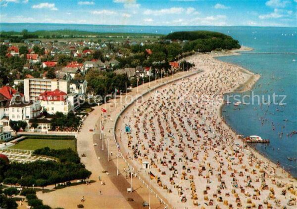 Travemuende Ostseebad Fliegeraufnahme