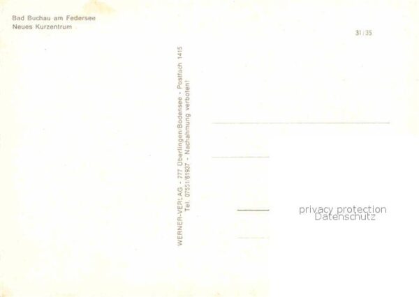 Bad Buchau Federsee Neues Kurzentrum – Bild 2