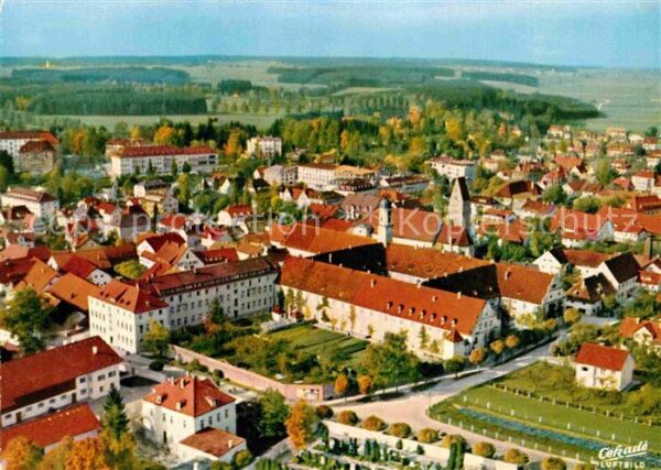 Bad Woerishofen Dominikanerinnen Kloster Fliegeraufnahm