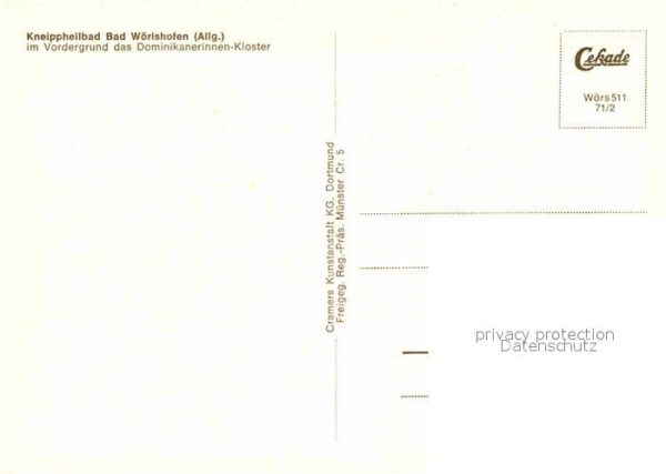 Bad Woerishofen Dominikanerinnen Kloster Fliegeraufnahm – Bild 2