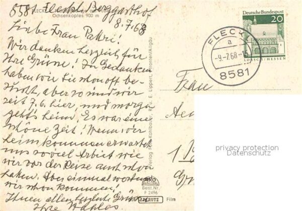 Fleckl Fliegeraufnahme mit Ochsenkopf – Bild 2