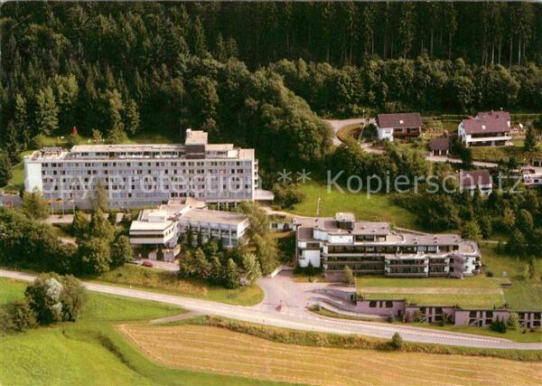 Waldkirch Breisgau Herz und Kreislaufklinik Fliegeraufnahm