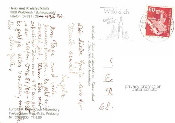 Waldkirch Breisgau Herz und Kreislaufklinik Fliegeraufnahm – Bild 2