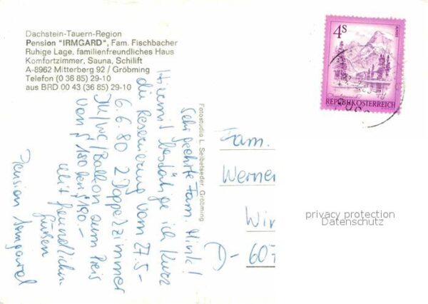 Mitterberg Steiermark Pension Irmgard Panorama – Bild 2