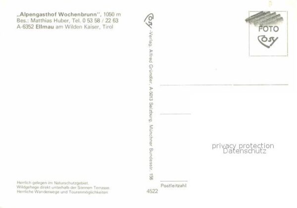 Ellmau Tirol Alpengasthof Wochenbrunn – Bild 2