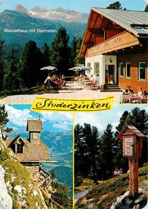 Groebming Steiermark Stoderzinken Steinerhaus mit Dachstein