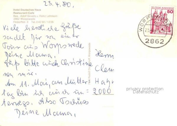 Worpswede Hotel Deutsches Haus – Bild 2