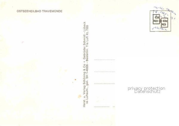 Travemuende Ostseebad Fliegeraufnahme – Bild 2