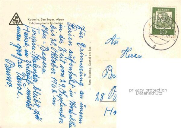 Kochel See Erholungsheim der ÖTV Aufenthalts und S – Bild 2