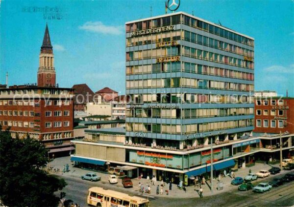 Kiel Holstenplatz und Andreas Gayk Strasse