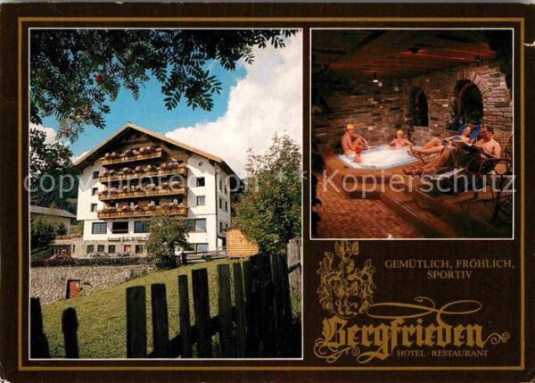 Fiss Tirol Hotel Restaurant Bergfrieden Whirlpool