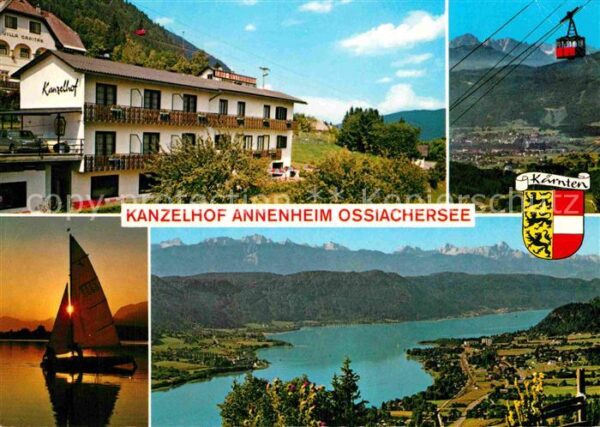 Annenheim Ossiacher See Kanzelhof Bergbahn Alpenpanorama
