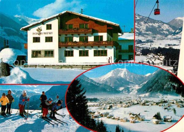 Mayrhofen Zillertal Pension Mozart Wintersportplatz Alpenpa