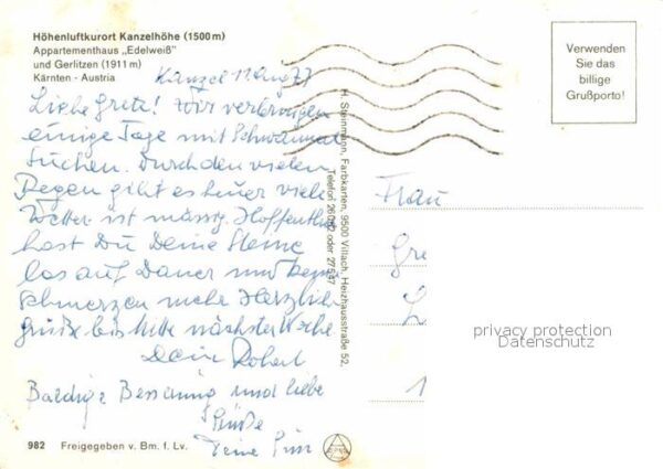 Kanzelhoehe Appartementhaus Edelweiss und Gerlitzen – Bild 2