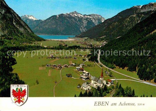 Eben Achensee Erholungsort Wallfahrtsort Karwendelgeb