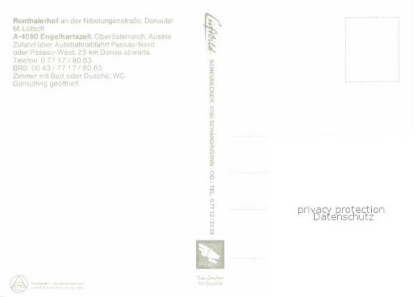Engelhartszell Donau Oberoesterreich Ronthalerhof an Nibelungenstrasse Donau – Bild 2