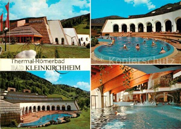 Bad Kleinkirchheim Kaernten Thermal Römerbad Hallenbad Dampfbad