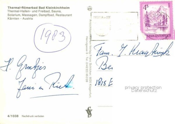 Bad Kleinkirchheim Kaernten Thermal Römerbad Hallenbad Dampfbad – Bild 2