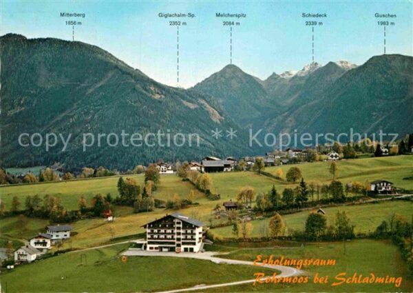 Schladming Obersteiermark Ferienparadies Rohrmoos Untertal Alpenp