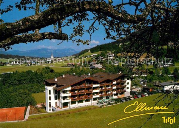 Ellmau Tirol Hotel Tennisplatz