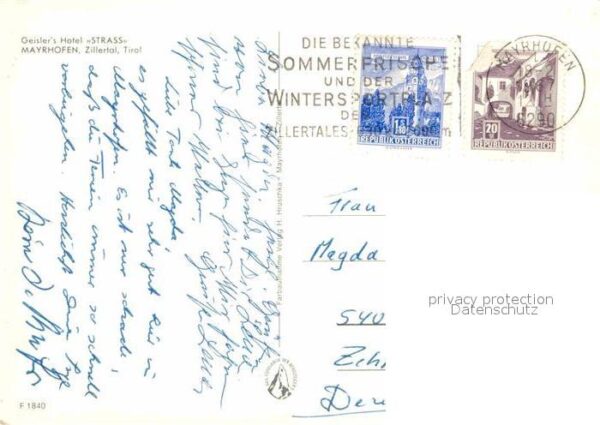 Mayrhofen Zillertal Geislers Hotel – Bild 2